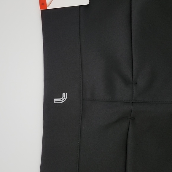 NWT LOLE Women's Black Lightweight Dress Pants Tapered Legs Zip Pockets Size 8 - Picture 9 of 16